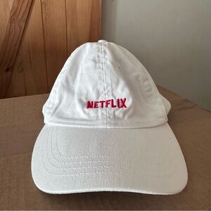 Netflix White and Red Men's Hat